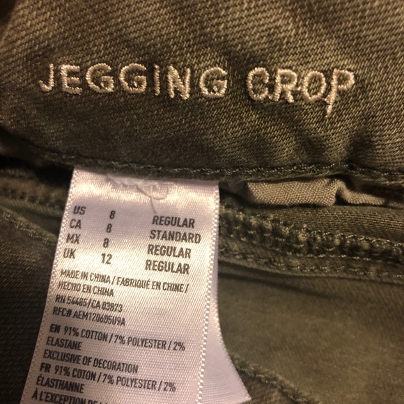 Cropped American Eagle Jeggings - Picture 4 of 5